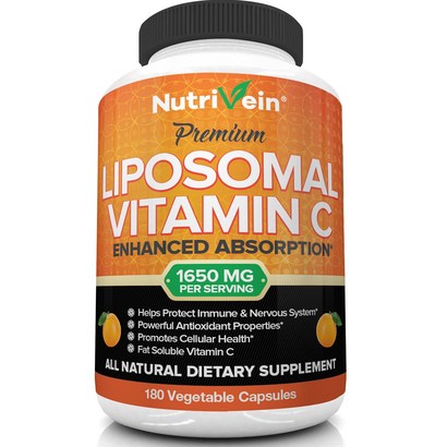 뉴트리베인 프리미엄 리포조말 비타민 씨 Nutrivein iosoa Vitain C 180정