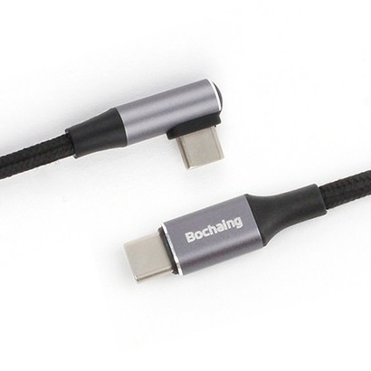 C타입 ㄱ자 CtoC 5A 100W PD USB 고속 충전 케이블 리뷰후기