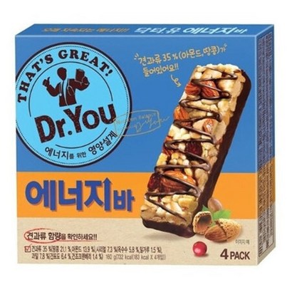 닥터유 에너지바 컴트 1개 리뷰후기