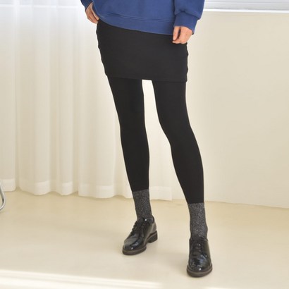 국내생산 후라이스 면 치마레깅스 일체형 레깅스치마 레깅스 면 3부치마
