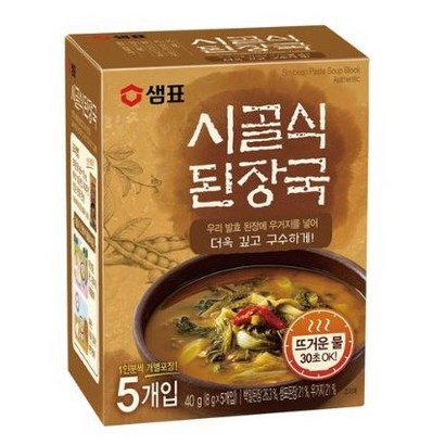 샘표 시골식 된장국