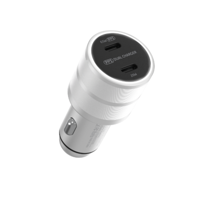 85W USB D S 듀얼 차량용 초고속충전기 C420