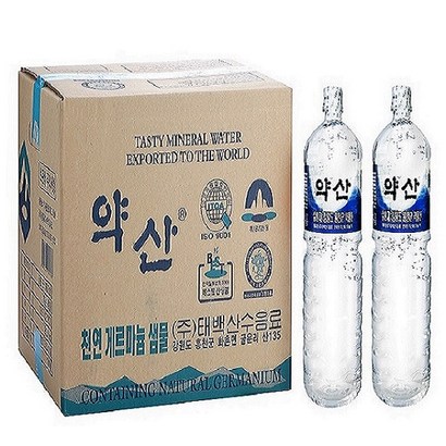 약산 게르마늄샘물 1 2박스약산샘물 건강생수 천연유기게르마늄 건강한물