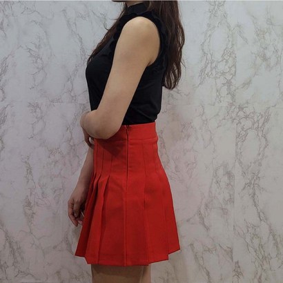 여성 골프웨어 테니스 주름 속바지 내장 5co 치마 55부터 77까지 빅사이즈