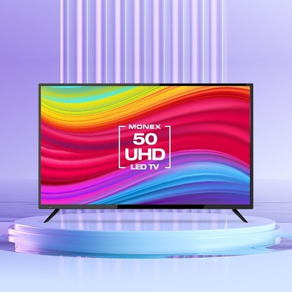 디엘티 모넥스 503683UT 50TV 4K UHD ED TV 대형 거실 중소기업 TV