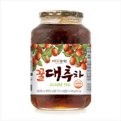 다농원 꿀대추차