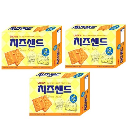 크라운 4400 치즈샌드 3개