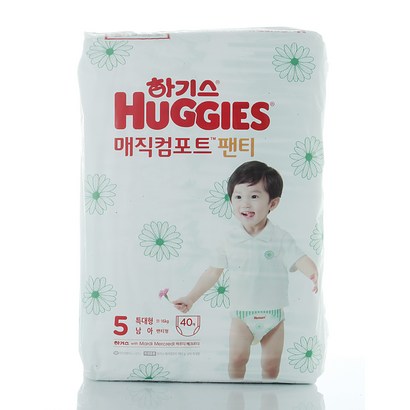 하기스 남아용 매직팬티 컴포트 팬티형 기저귀 특대형 5단계 리뷰후기