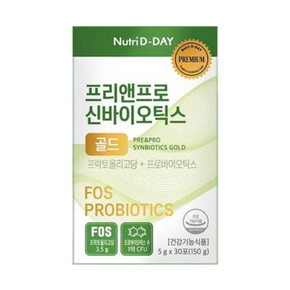 뉴트리디데이 프리앤프로 신바이오틱스 골드 리뷰후기