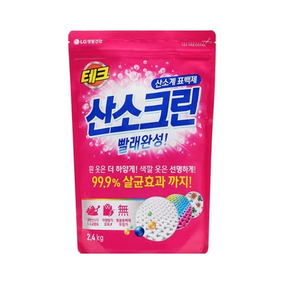 생활건강 테크 표백제 산소크린2