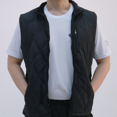 군용 검정 발열 기모 깔깔이 조끼 리뷰후기