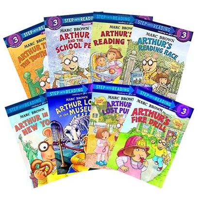 Ste into Readin 리더스북 3단계 Arthur 8종
