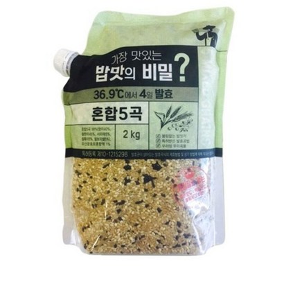 가장 맛있는 밥맛의 비밀 4일 발효 혼합 5곡 리뷰후기