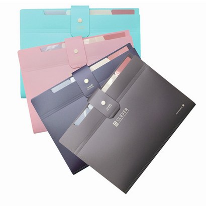 클레버 5분류 간편 도큐먼트화일 파일케이스 파일정리함 파일박스 화일보관함 화일케이스 서류케이스