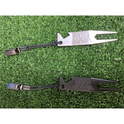 골프 그린보수기 시그니처 무광블랙 디봇툴 골프선물용 두가지 타입