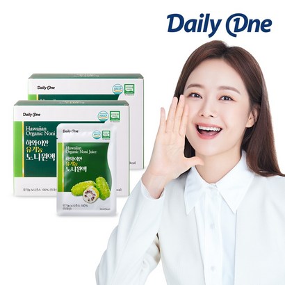 데일리원 전소민 노니 원액 냉압착 야생 하와이안 유기농 30포