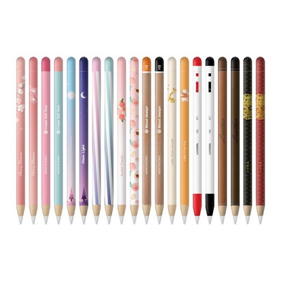 알럽스킨 애플펜슬 NEW 디자인 스킨 보필름 2매