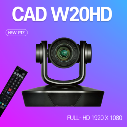 스마트PTZ 카메라 CAD W20HD SONY cos Fu HD 1920 X 1080 P60fs 초광가 광학20배줌 풀에이치디 20배줌 ed-s20n 리뷰후기