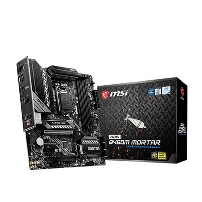 MSI MAG B460M 박격포 인텔 CPU용 메인보드 리뷰후기
