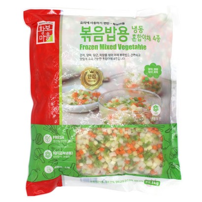 황보 혼합야채 4종 볶음밥용