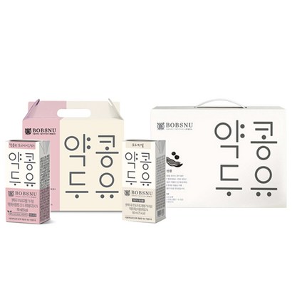 서울대 밥스누 오리지널 약콩두유 24개 달콤한 프리바이오틱스 약콩두유 20개