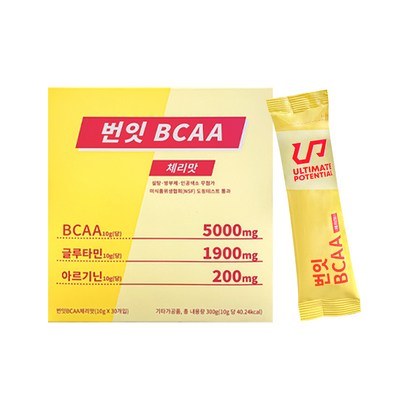 얼티밋포텐셜 번잇 BCAA 스틱형 필수아미노산 아르기닌 프로틴 단백질보충제