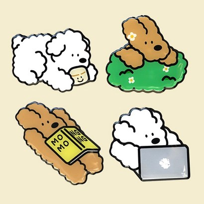 그립톡 봄시즌 몽몽시리즈 정품 그립톡