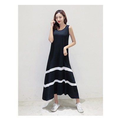 러브썸룩 여성 베케이션 홀리데이 여름 나시 롱원피스 리뷰후기
