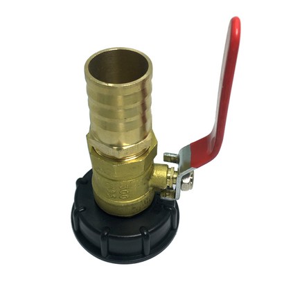 QDY IBC 탱크 탭 어댑터 커넥터 교체 밸브