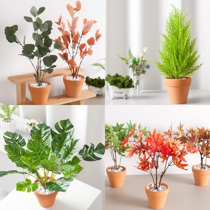 내가 만드는 셀프 조화 화분 6종 인테리어 화병 DIY 꽃 장식 소품 꾸미기