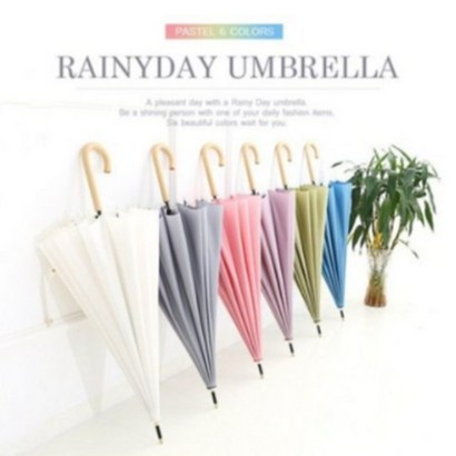 SAE 판매율1위 만족도1위 rainyday 원목 자동 장우산