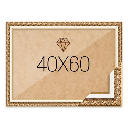 보석십자수액자 40x60 고급형 매트앤틱