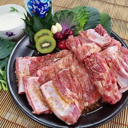 포천이동갈비 1 5대 수제 돼지 목살왕구이 팬구이 바베큐겸용/ 이동갈비촌 직판장에서 공급 /온라인판매 20년