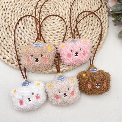 코일리룸 꼬깔 곰 네임텍 5종세트