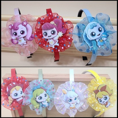 러블리굿베베 티니핑 머리띠 리뷰후기