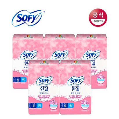 쏘피 바디피트 한결 라이너 무향 롱 팬티라이너
