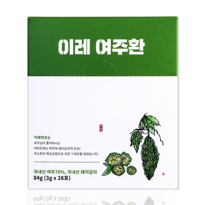 이레약초 부모님 당건강엔 이레여주환 국내산부모님선물