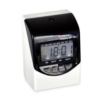 아트박스/현대오피스 출퇴근기록기::EF-123 카드200매&a;#44; 카드함증정 리뷰후기