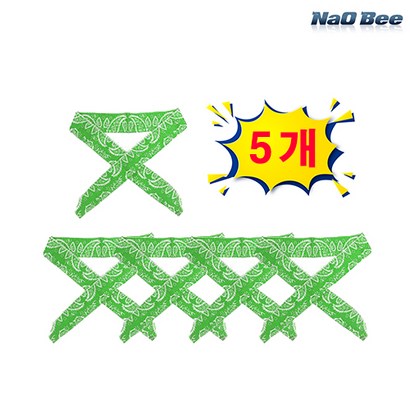 NaOBee 여름철 시원한 목수건 아이스 쿨 얼음 냉동 스카프 리뷰 후기