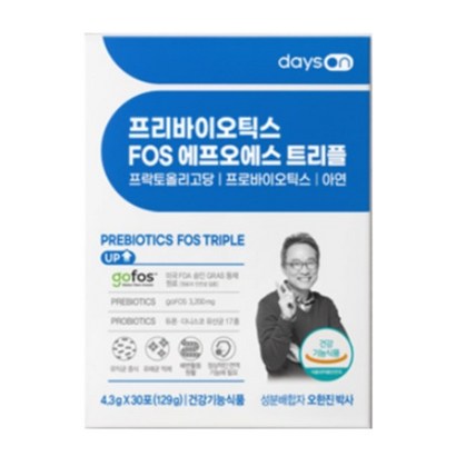 데이즈온 오한진 프리바이오틱스 FOS 트리플