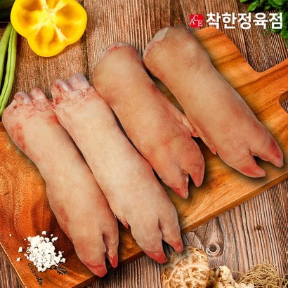 착한정육점 한돈 미니족 한마리분 4개 통족 절단족 리뷰후기
