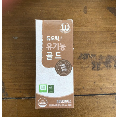 듀오락 유기농 골드 프로바이오틱스