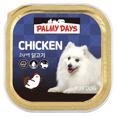 파미데이즈 강아지캔 애견 간식 닭고기 12개