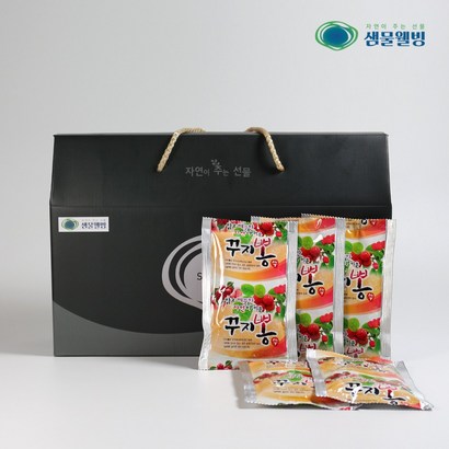 샘물웰빙 꾸지뽕즙 국내 야생 자연산 30개입 리뷰 후기