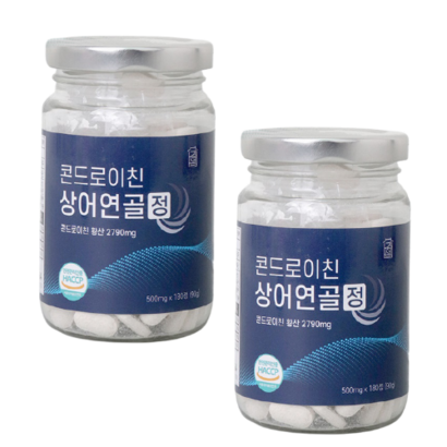 콘드로이친 보스웰리아 상어연골 HACC 인증 어골칼슘 3개월분