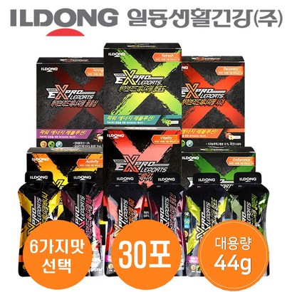 일동 스포츠 파워젤 에너지젤 30포 6가지맛선택 마라톤 사이클 철인3종