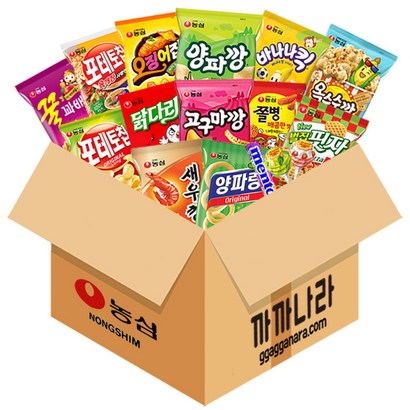 까까나라 농심스낵 16종 과자세트