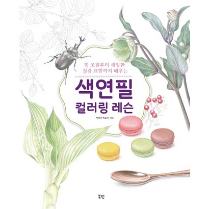색연필 컬러링 레슨:힘 조절부터 세밀한 질감 표현까지 배우는