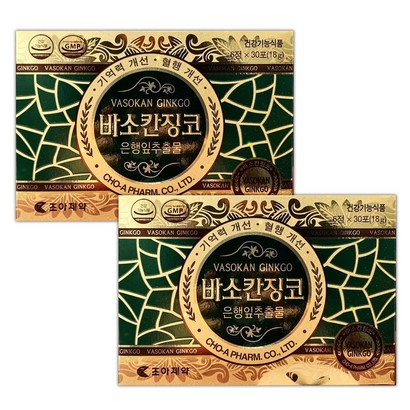조아제약 바소칸징코 180정