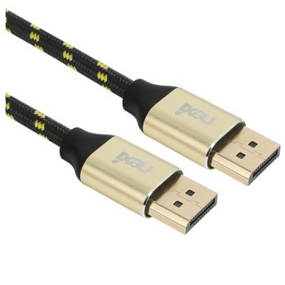넥시 4K 디스플레이포트 12ver Fine od D 메탈 최고급형 케이블 NX975